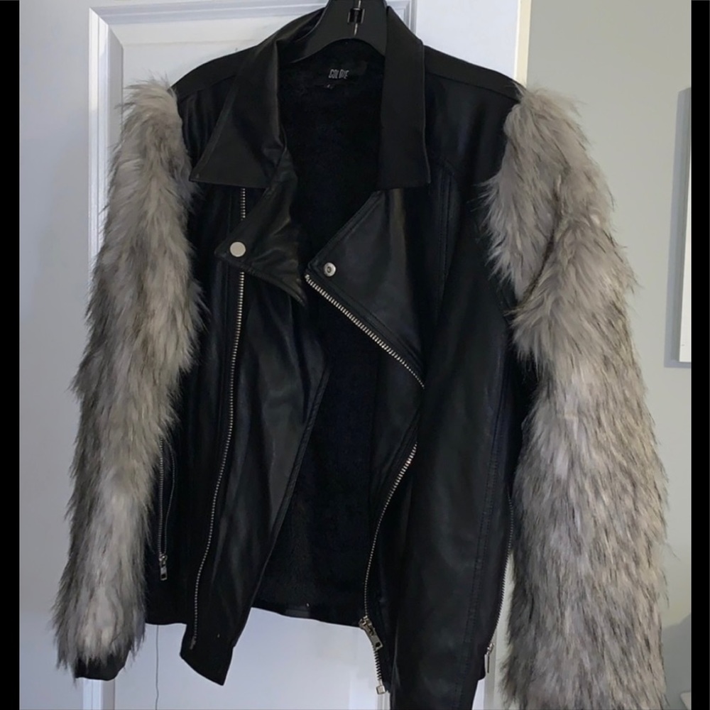 Leather jacket